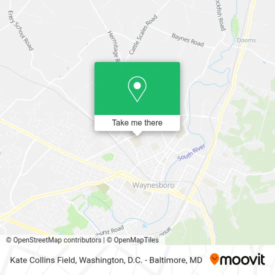 Kate Collins Field map
