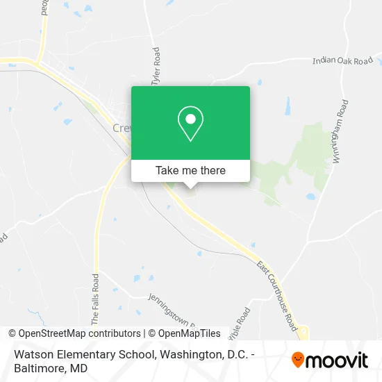 Watson Elementary School map