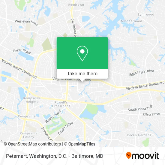 Petsmart map