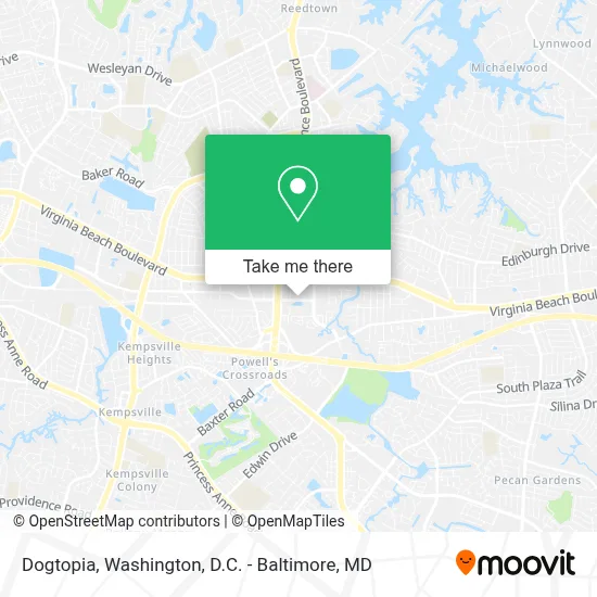 Dogtopia map