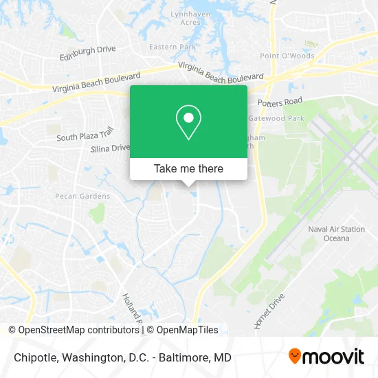 Chipotle map