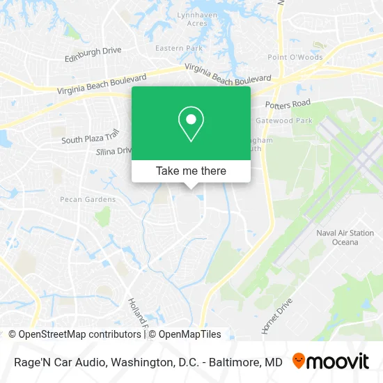 Rage'N Car Audio map