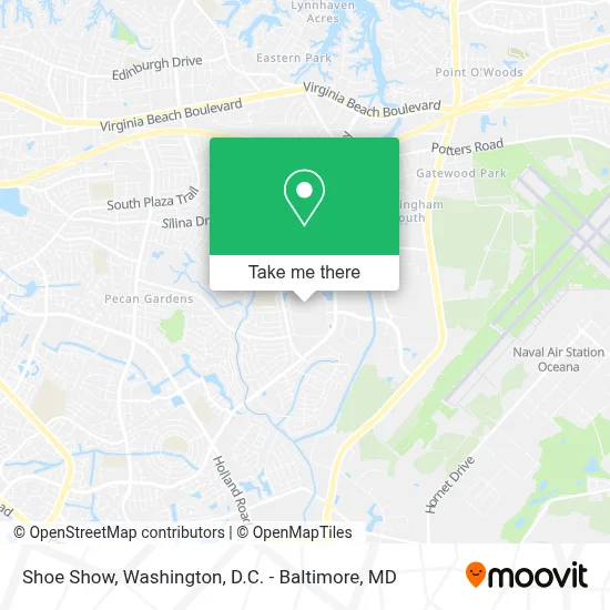 Shoe Show map