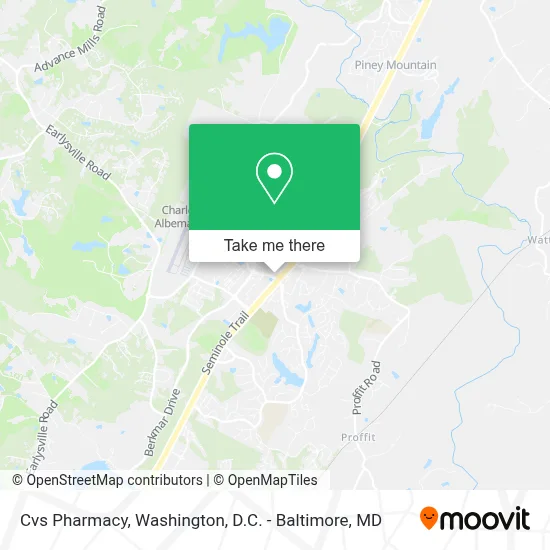 Cvs Pharmacy map
