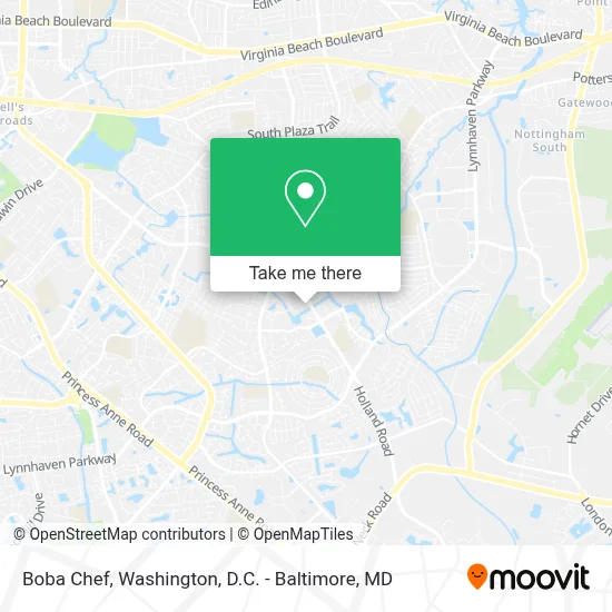 Boba Chef map