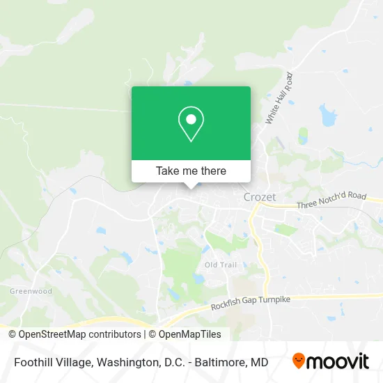 Foothill Village map