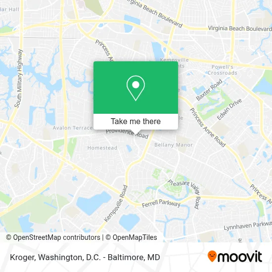 Kroger map
