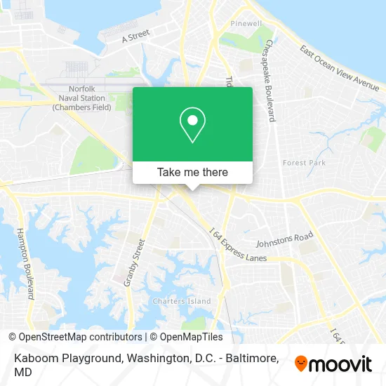 Kaboom Playground map