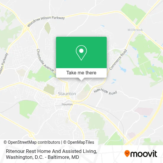 Ritenour Rest Home And Assisted Living map