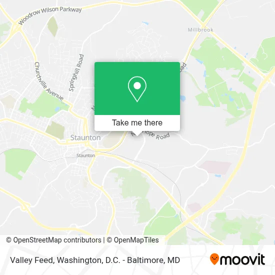 Valley Feed map