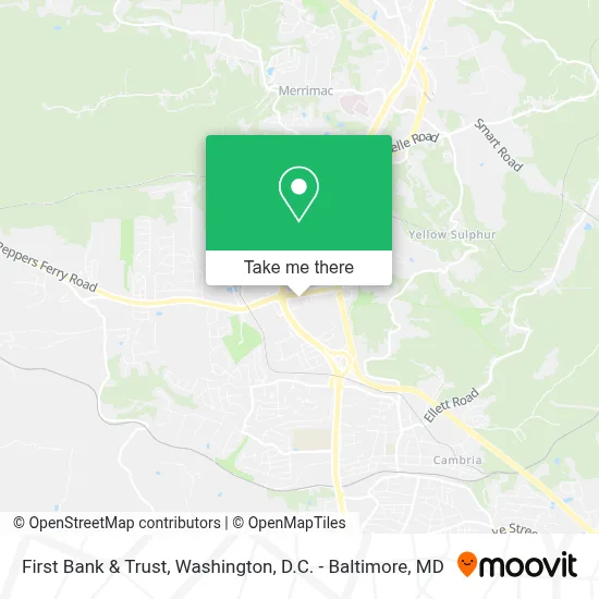 First Bank & Trust map