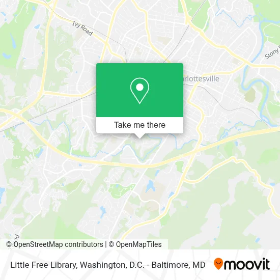 Little Free Library map