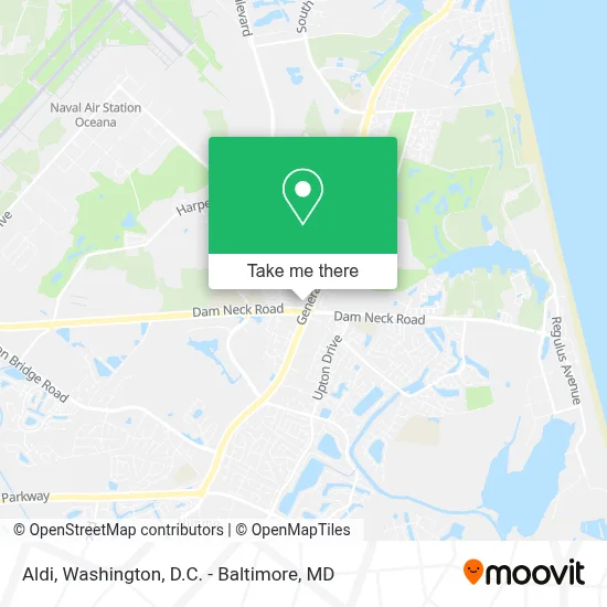 Aldi map
