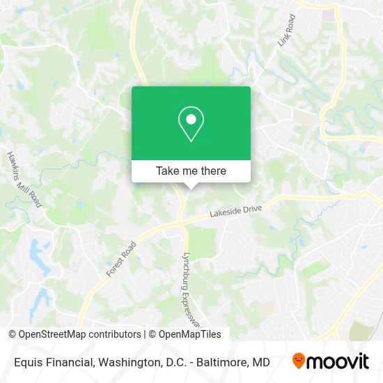 Equis Financial map
