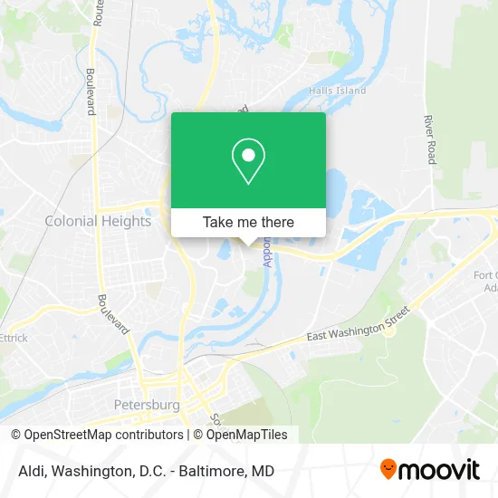 Aldi map