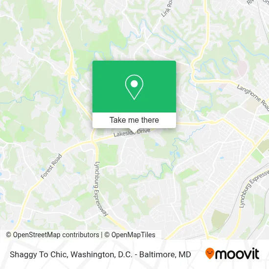 Shaggy To Chic map