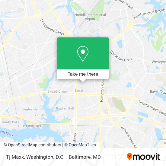 Tj Maxx map