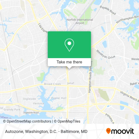 Autozone map