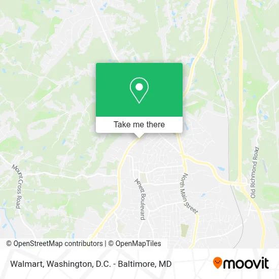 Walmart map
