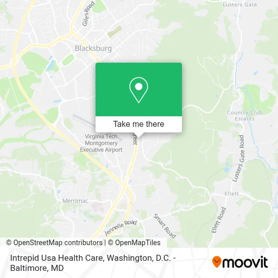 Intrepid Usa Health Care map
