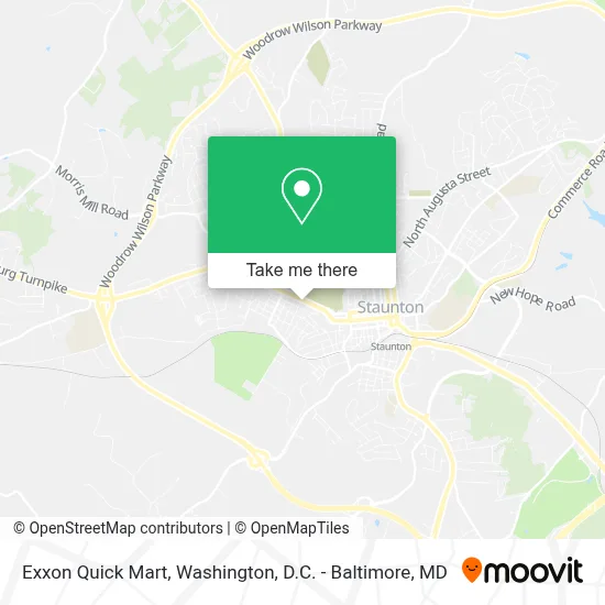 Exxon Quick Mart map
