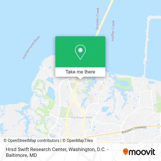 Hrsd Swift Research Center map
