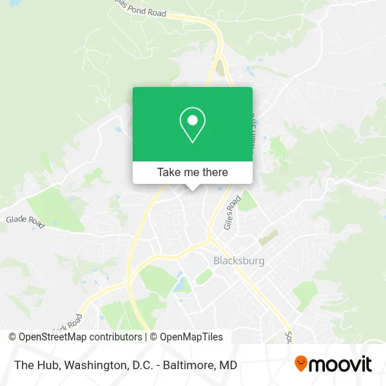 The Hub map