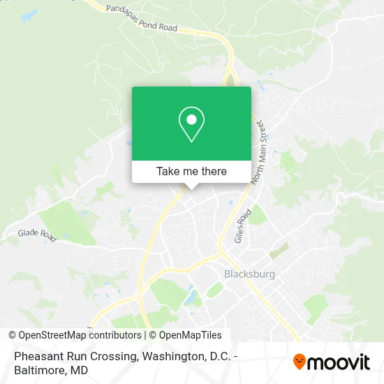 Pheasant Run Crossing map
