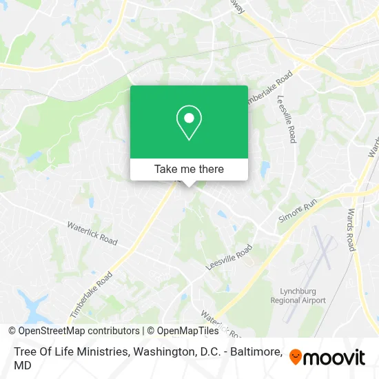 Tree Of Life Ministries map