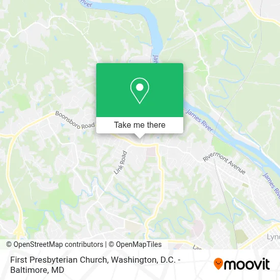 First Presbyterian Church map