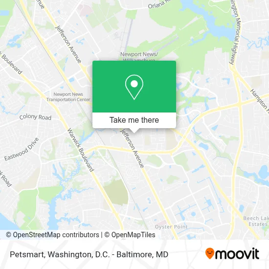 Petsmart map