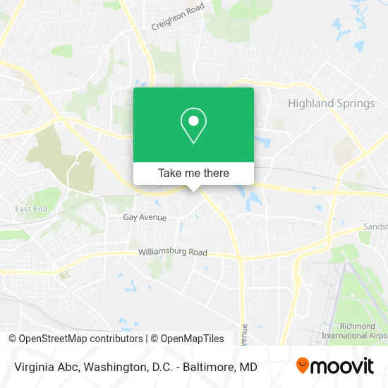 Virginia Abc map