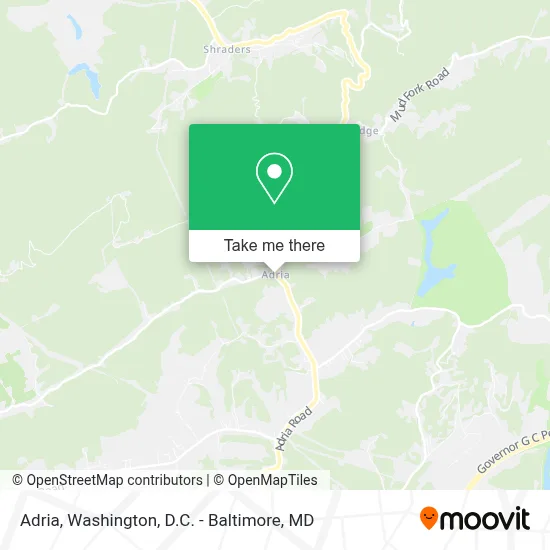 Adria map