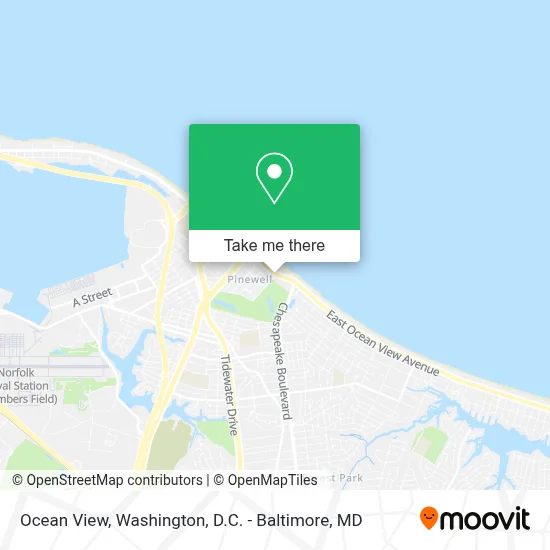 Ocean View map