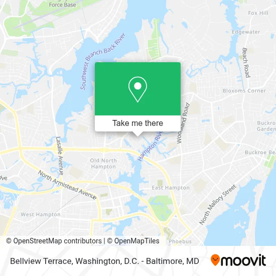Bellview Terrace map