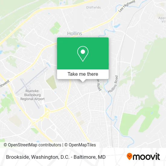Brookside map