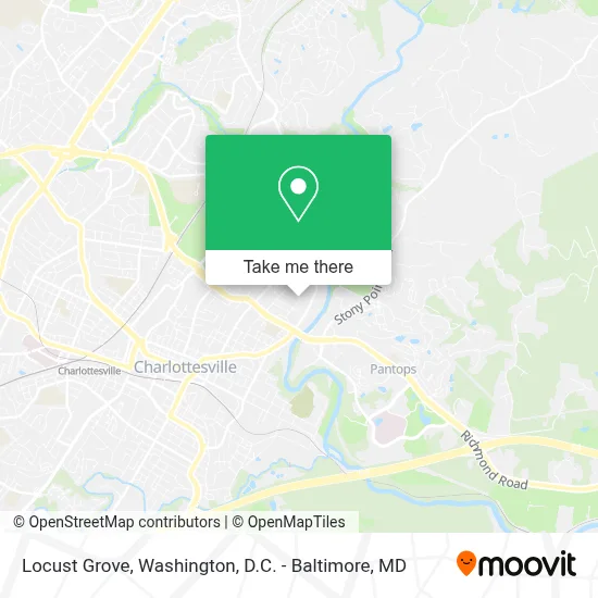 Locust Grove map