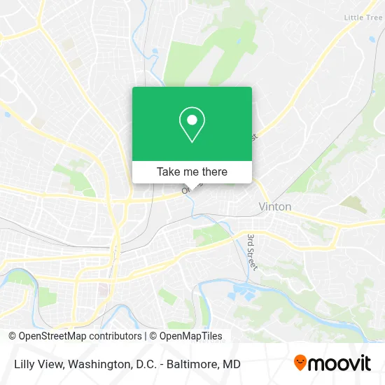 Lilly View map