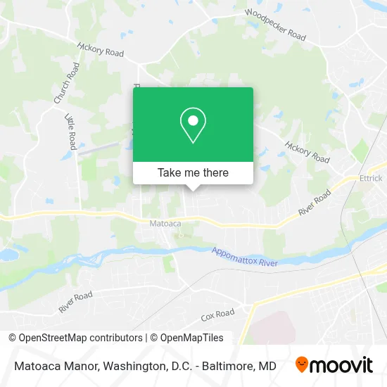 Matoaca Manor map