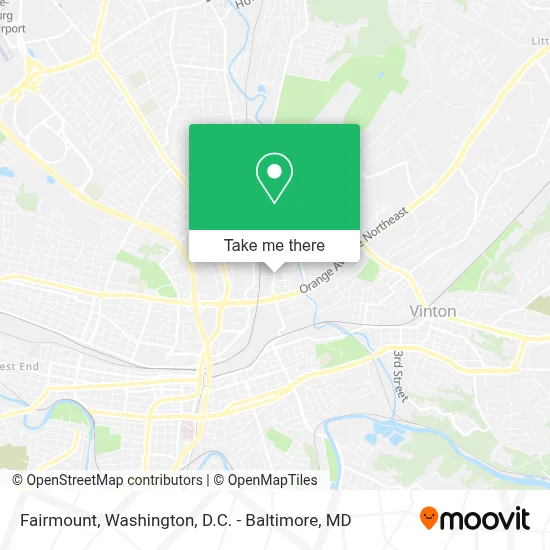 Fairmount map