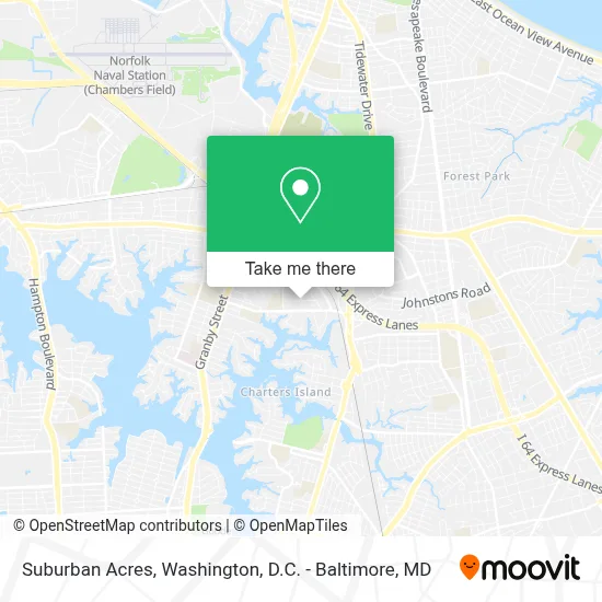 Suburban Acres map