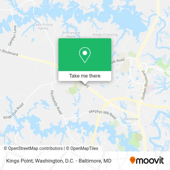 Kings Point map