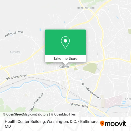 Health Center Building map