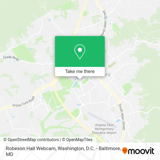 Robeson Hall Webcam map