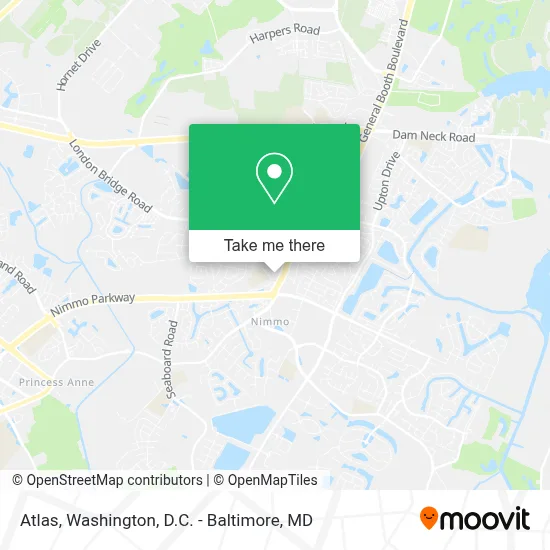 Atlas map