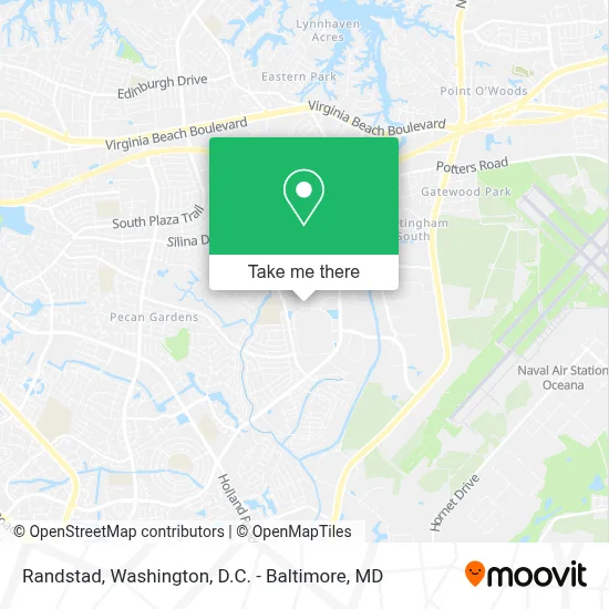Randstad map