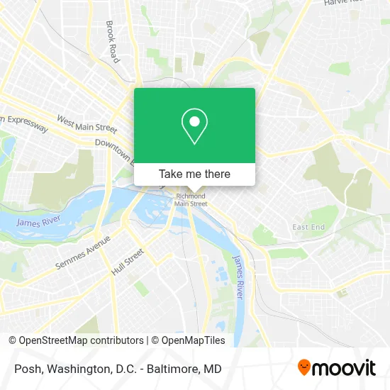 Posh map