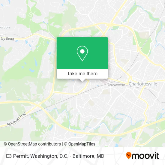 E3 Permit map
