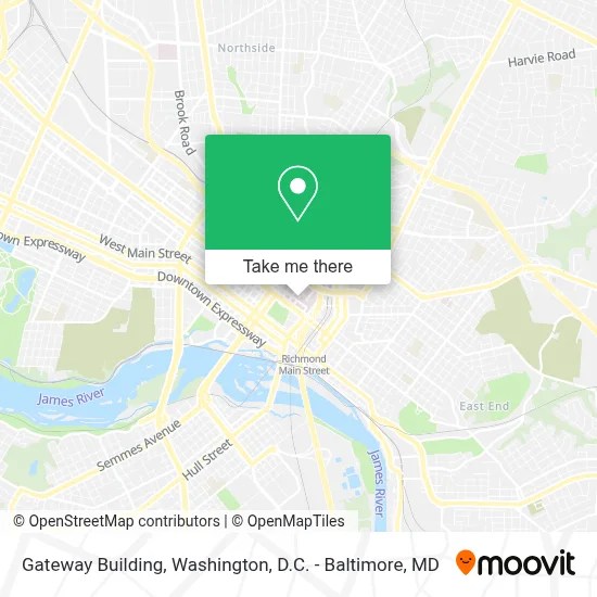 Gateway Building map