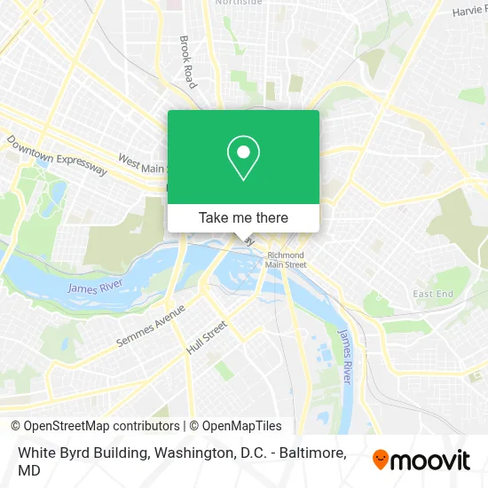 White Byrd Building map